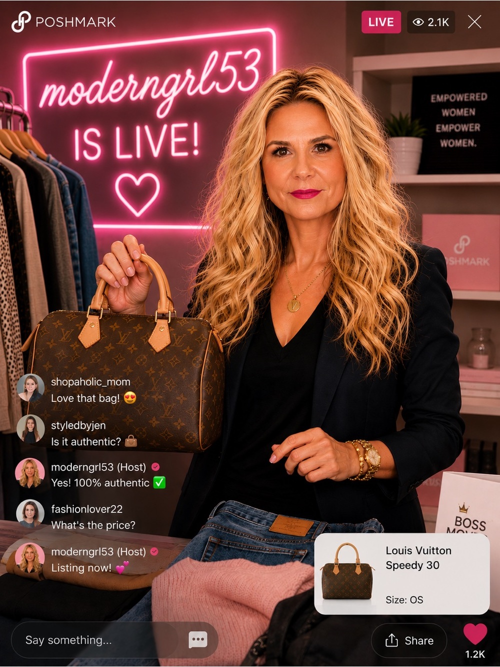 Moderngrl53 is live on Poshmark | Amazing Finds & Great Deals - Picture 3 of 7